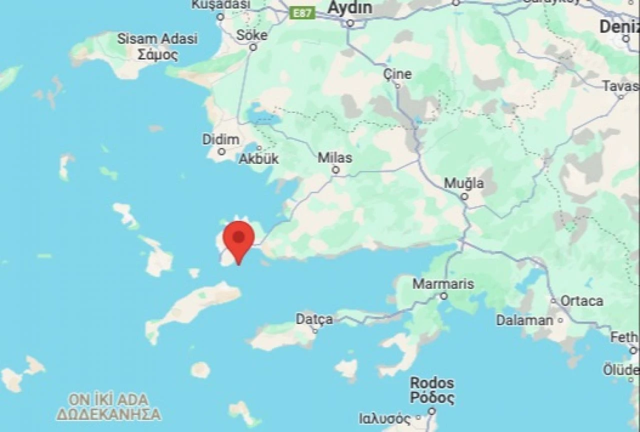 Gökova Körfezi'nde deprem oldu! Kandilli Rasathanesi duyurdu