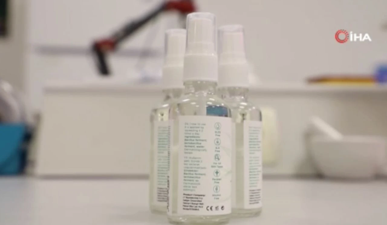 İstanbul'da havadaki partikülleri temizleyip salgınları engelleyen sprey geliştirildi - 4. Resim