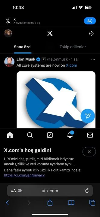 Twitter resmen tarihe karıştı: Artık site adresi de X oldu - 1. Resim