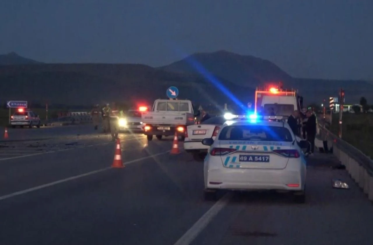 Muş'ta kahreden kaza: 3 ölü, 5 yaralı - 2. Resim