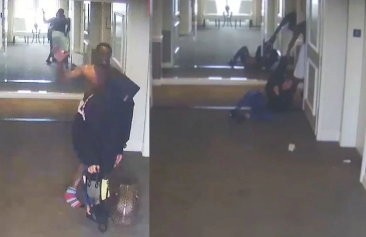 Ünlü şarkıcı P. Diddy’den kız arkadaşına şiddet! Görüntüler ortaya çıktı - 1. Resim