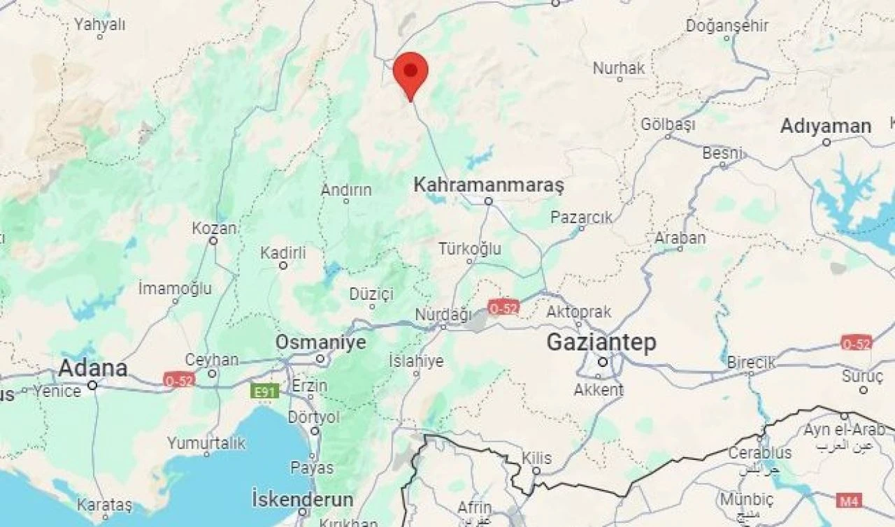 Kahramanmaraş'ta deprem oldu! AFAD'dan açıklama geldi - 1. Resim