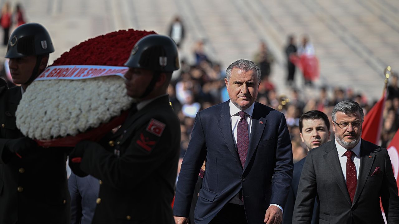 Milli Mücadele ruhu 105. yılında: Anıtkabir'de 19 Mayıs töreni başladı