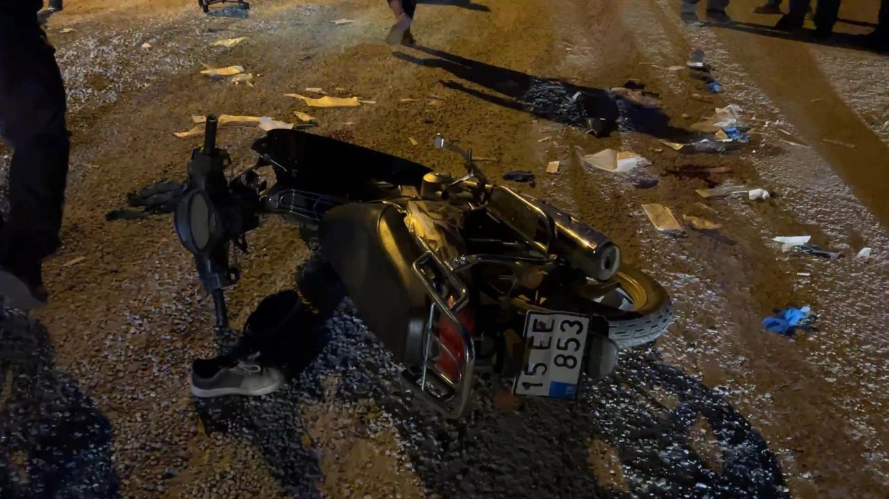 Motosiklet macerası 13 yaşındaki iki çocuğu ağır yaraladı