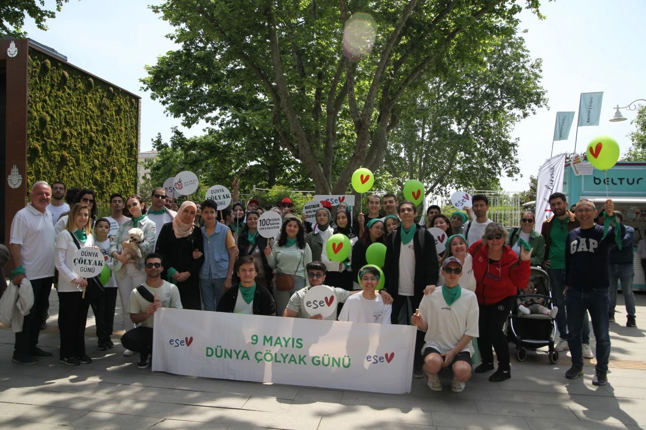 ESEV gönüllüleri çölyak farkındalığı için yürüdü - 2. Resim