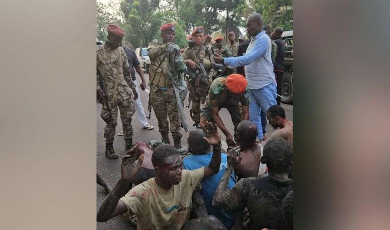 Kongo'daki darbe girişimine dair dikkat çeken görüntü servis edildi