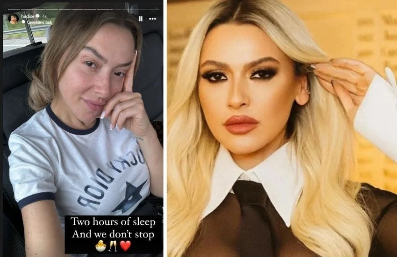 Makyajsız fotoğrafını paylaşan Hadise, takipçilerini ikiye böldü - 1. Resim
