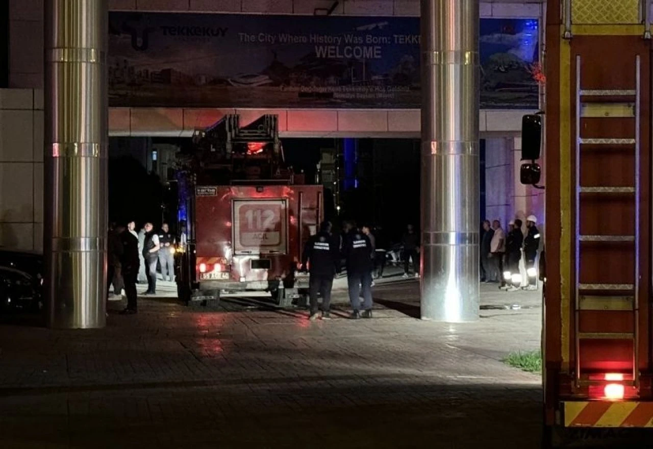 Belediye binasında korkutan yangın: Hasara yol açtı