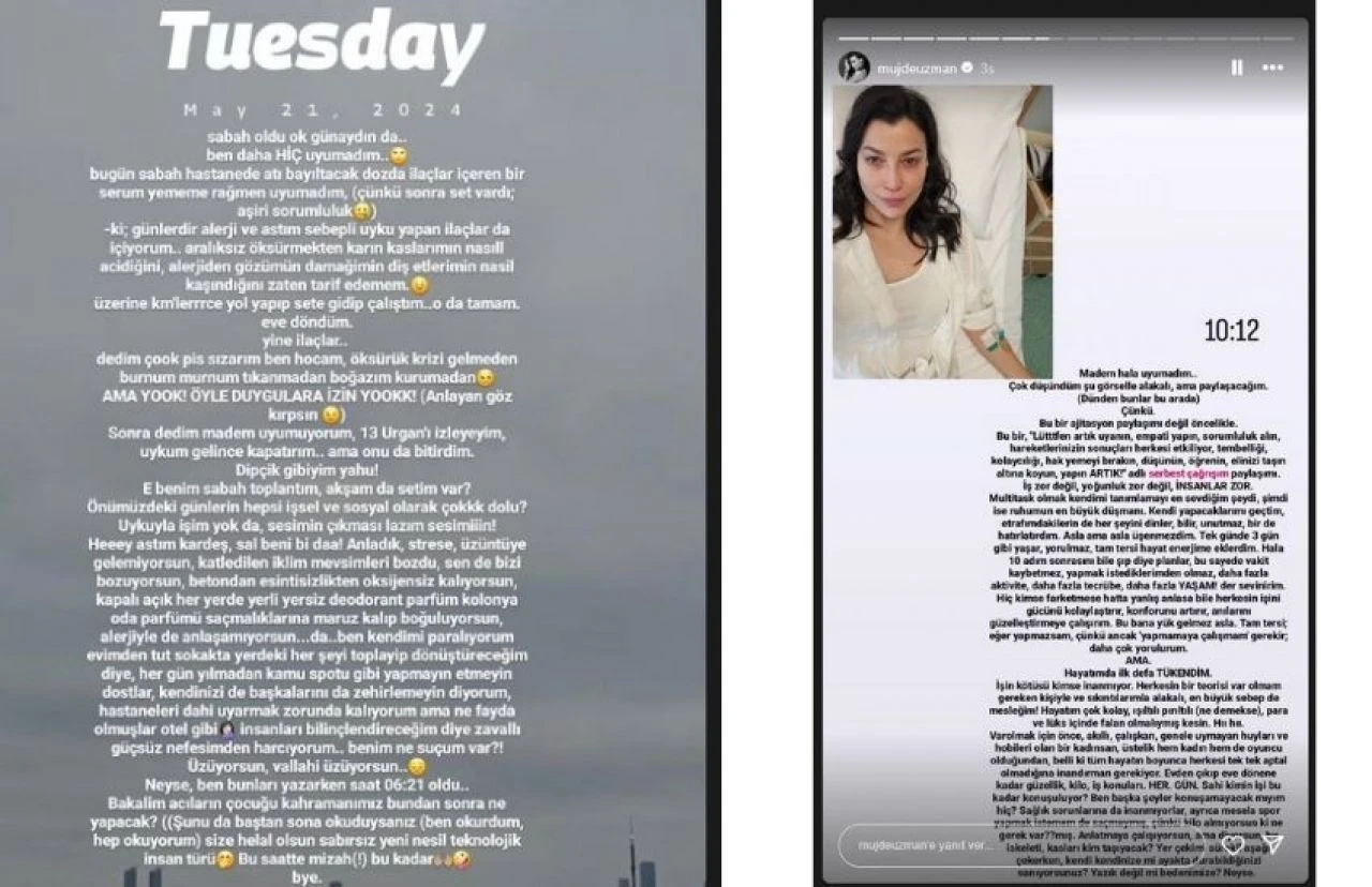 Kızılcık Şerbeti'nin Alev'i Müjde Uzman, tükenmişlik sendromuna yakaladığını açıkladı - 1. Resim