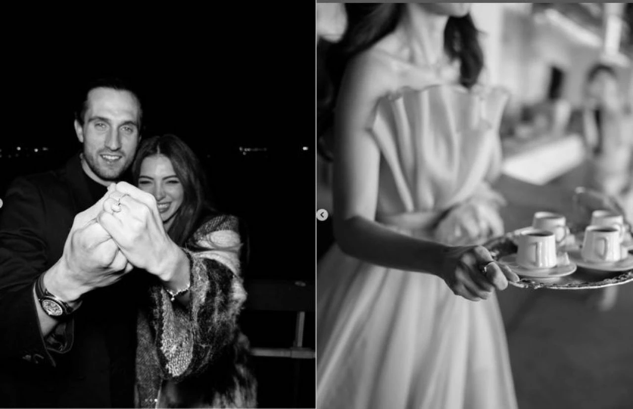 Melisa Aslı Pamuk ve Yusuf Yazıcı'nın düğün kareleri ortaya çıktı