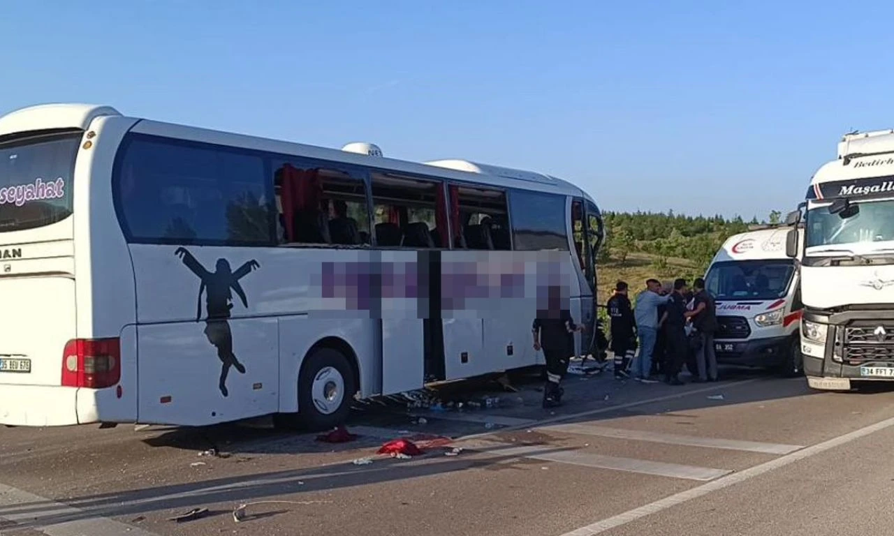 Otobüs kazasındaki korkunç detay: Şoför alkollü çıktı - 2. Resim