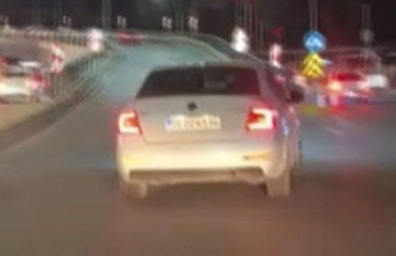 Otomobilini Galatasaray taraftarının üstüne sürdü, ceza yağdı