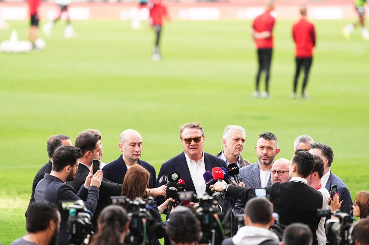 Beşiktaş Başkanı Hasan Arat: Centilmence bir maç bekliyoruz