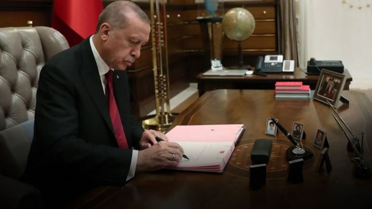 -Cumhurbaşkanı Erdoğan imzasıyla yayımlandı