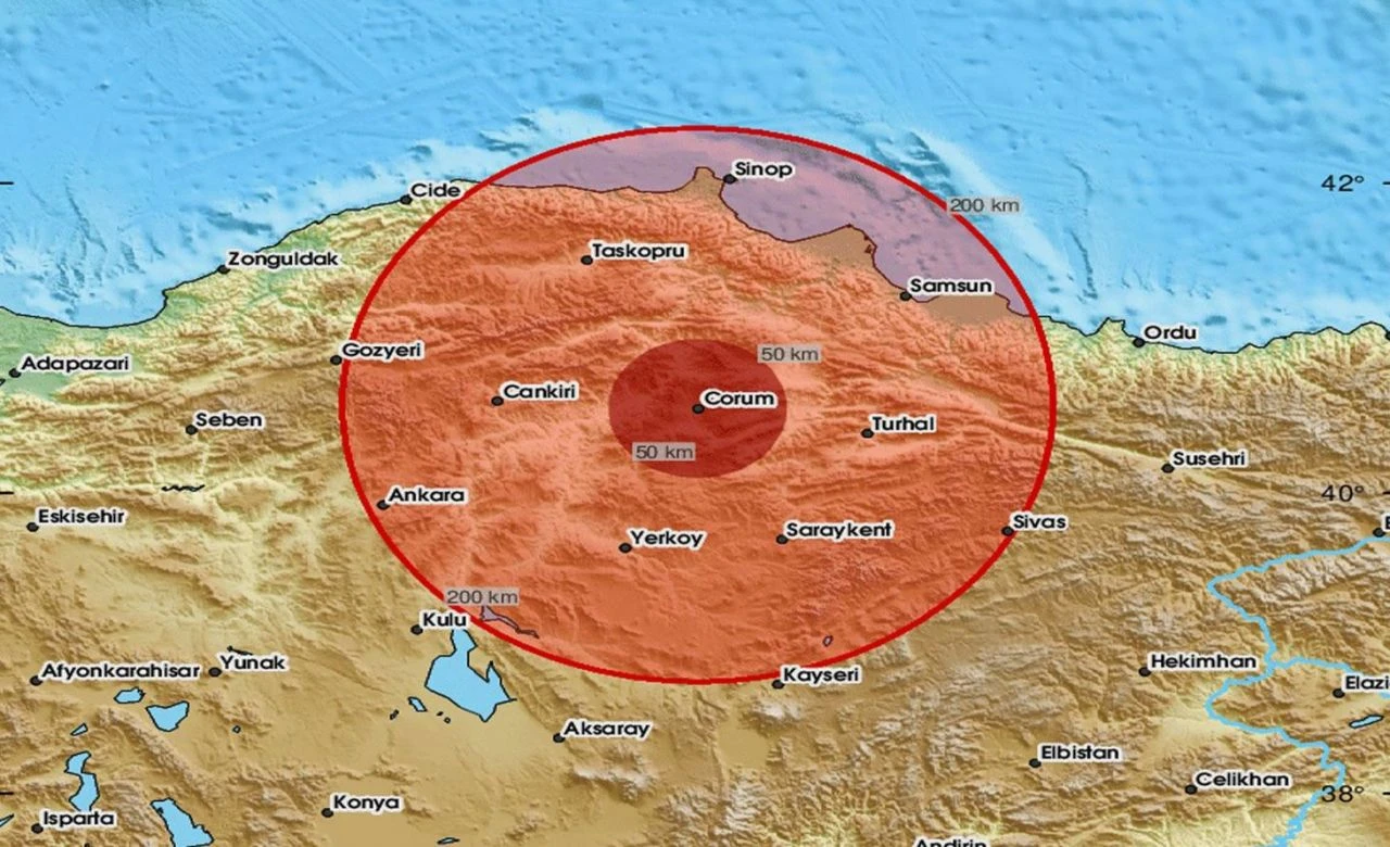 Çorum ve Amasya'daki depremin ardından Naci Görür'den uyarı: Deprem üretmez ama... - 1. Resim