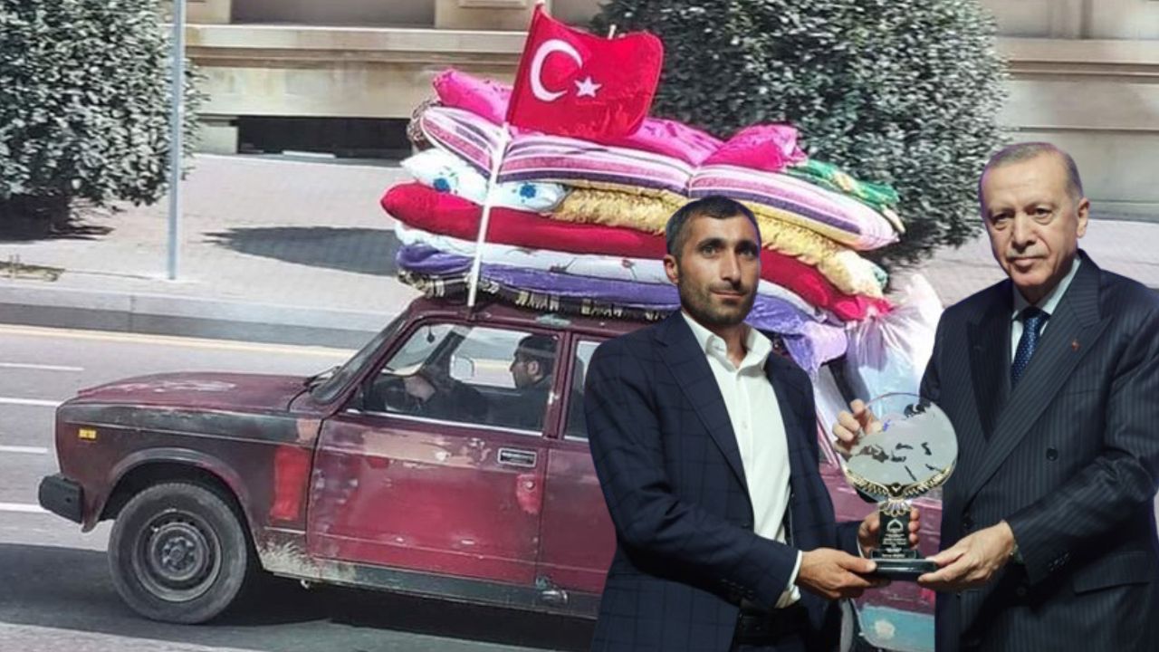Erdoğan&#039;dan Server Beşirli&#039;ye vefa ödülü: Asrın felaketinde depremin simgelerinden olmuştu
