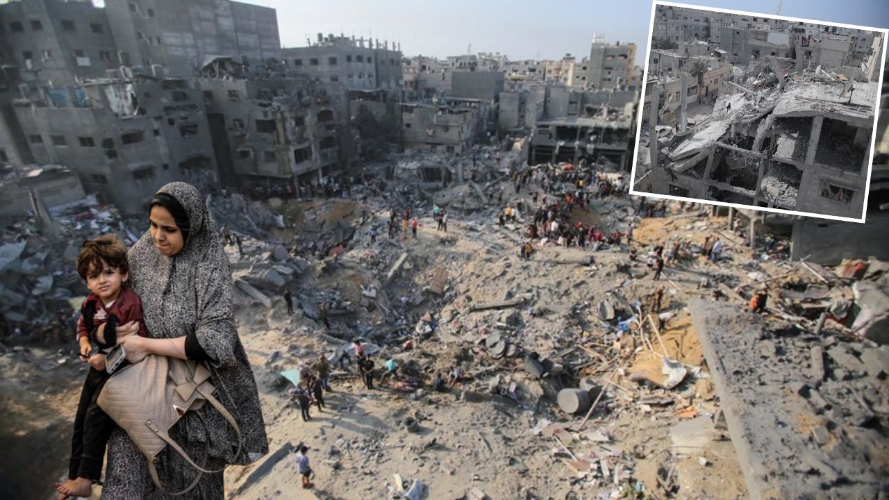 Gazze&#039;de 230 günlük bilanço korkunç: 77 bin ton patlayıcıyla 87 bin ev yok edildi