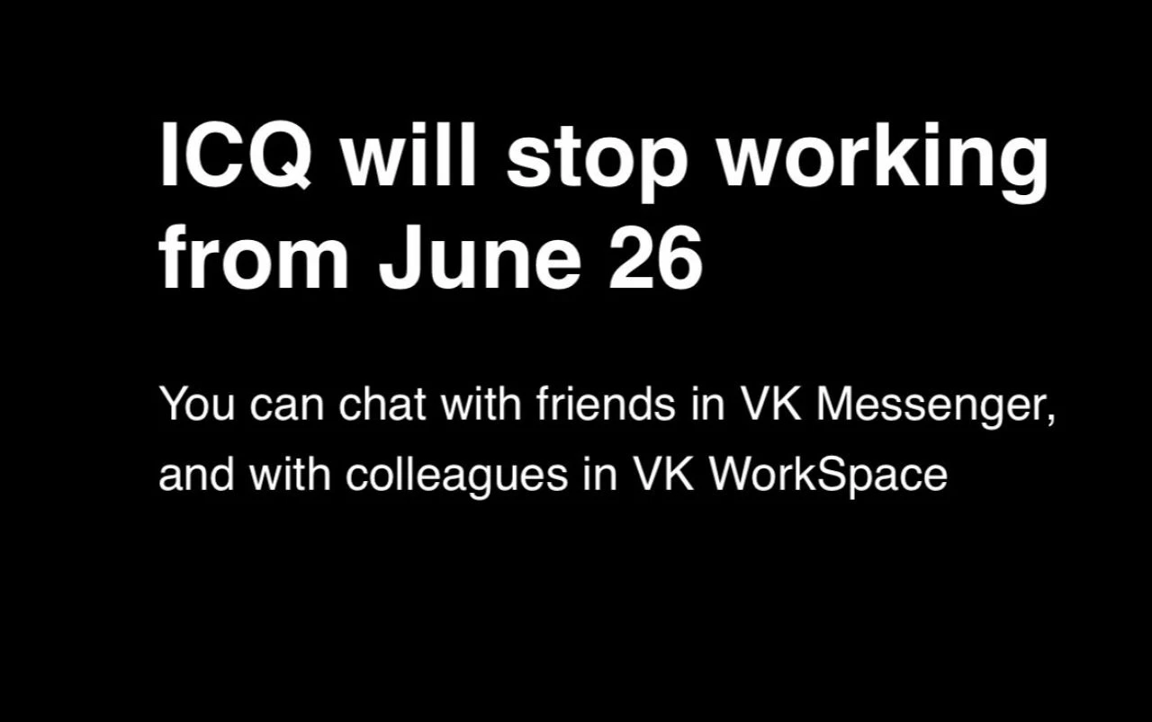 En eski mesajlaşma uygulamalarından ICQ kapatılıyor