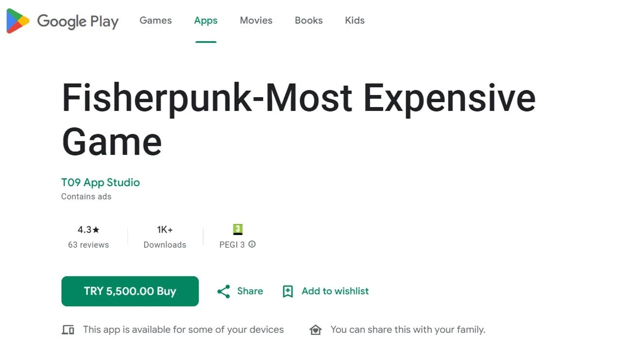 Google, Play Store'daki uygulamalarda tavan fiyatları artırdı - 1. Resim