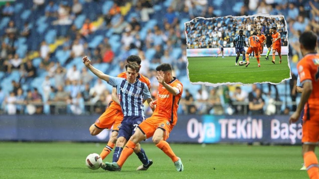 Adana&#039;da 8 gollü maçın galibi RAMS Başakşehir