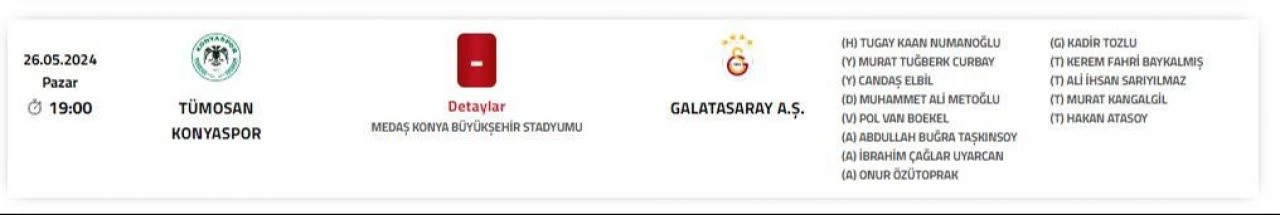 Galatasaray Konyaspor maçının VAR hakemi Pol van Boekel karnesi - 1. Resim