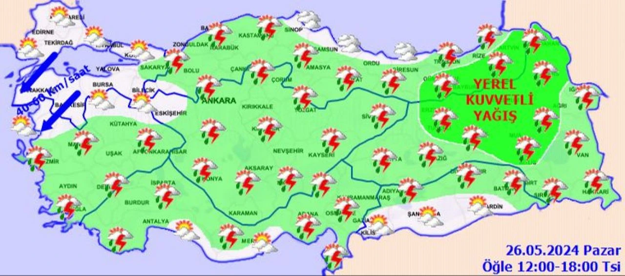 Meteoroloji'den Galatasaraylıları ilgilendiren kritik uyarı! Çok kuvvetli geliyor - 1. Resim