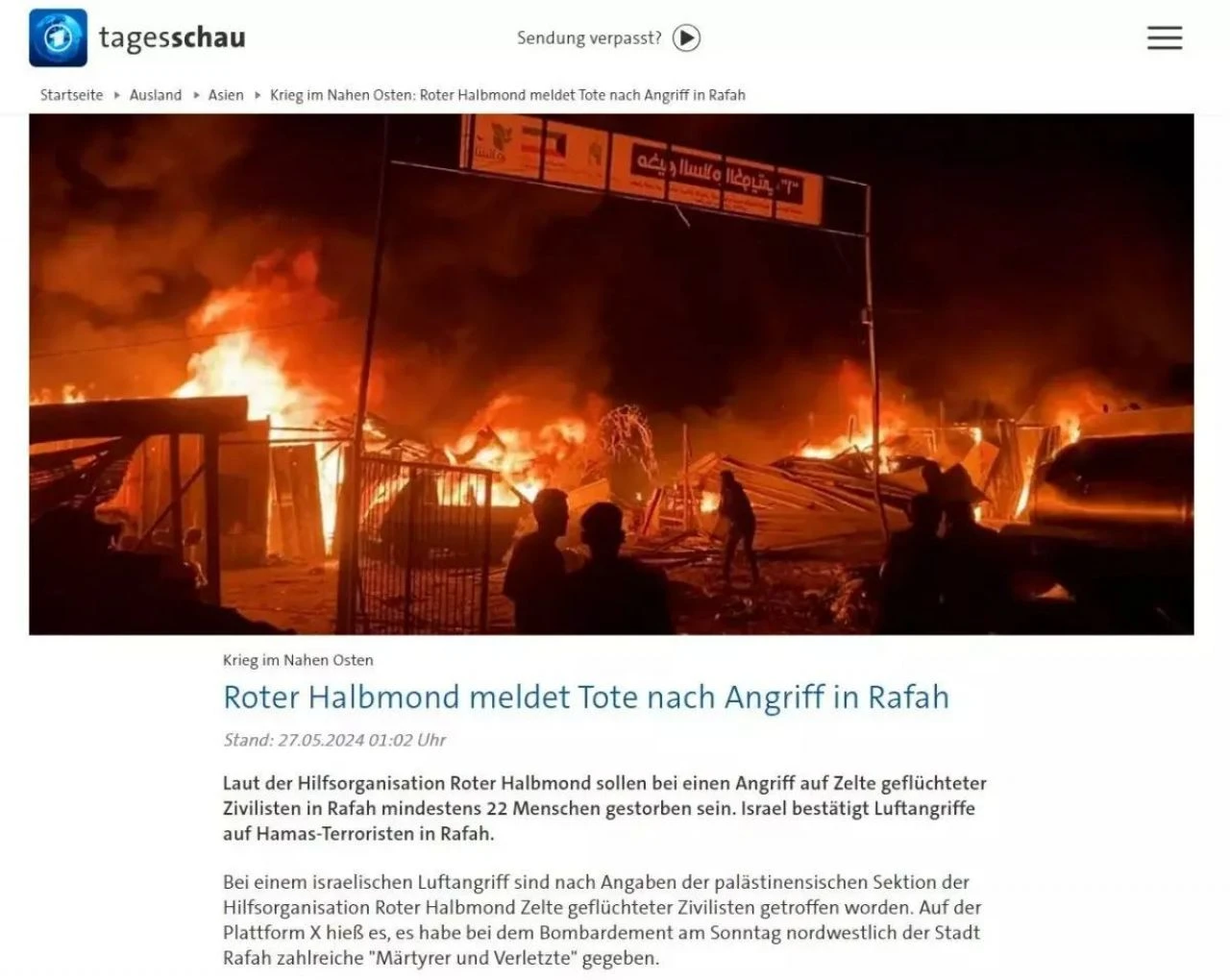 Alman devlet televizyonundan skandal: Sivil katliamına 'terör operasyonu' bahanesi - 1. Resim