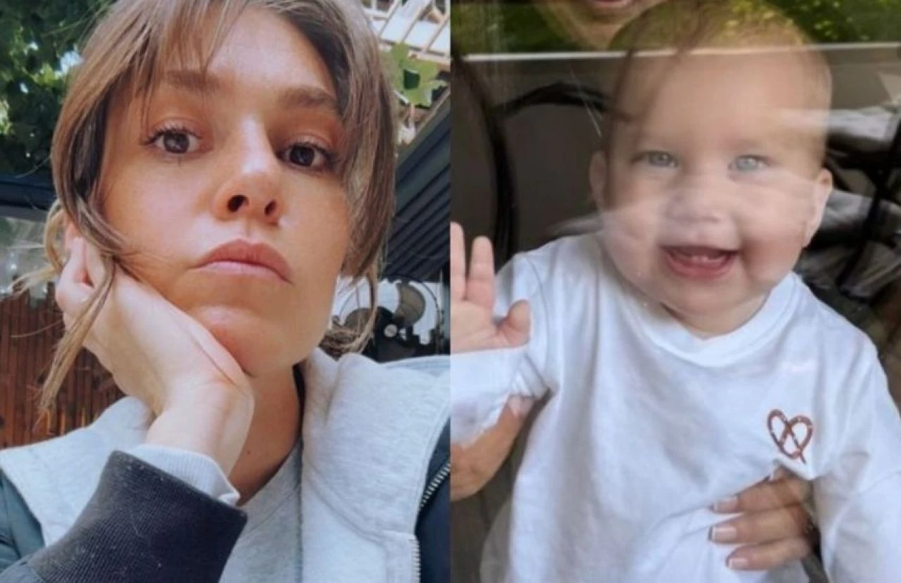 Aslı Enver kızını paylaştı, herkes babaya benzetti