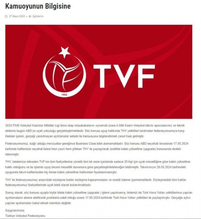 Filenin Sultanları 13 saat ekonomi sınıfında uçmuştu: Önce THY'den şimdi de TVF'den açıklama! Topu birbirlerine attılar - 3. Resim