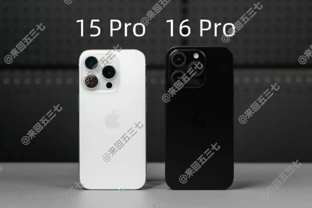 iPhone 16 Pro ile iPhone 15 Pro yan yana geldi - 3. Resim