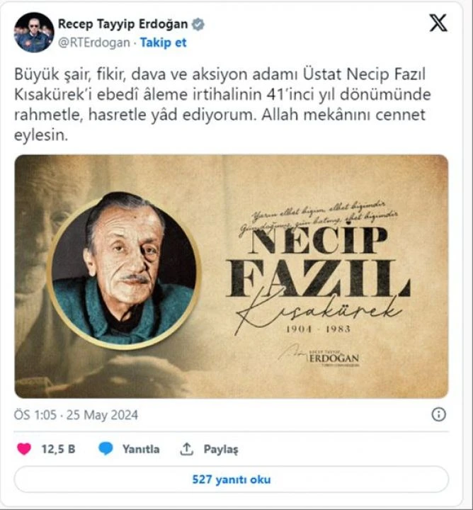 Tarihe yön veren üstat Necip Fazıl: Eserleriyle okurlarda derin izler bıraktı - 2. Resim