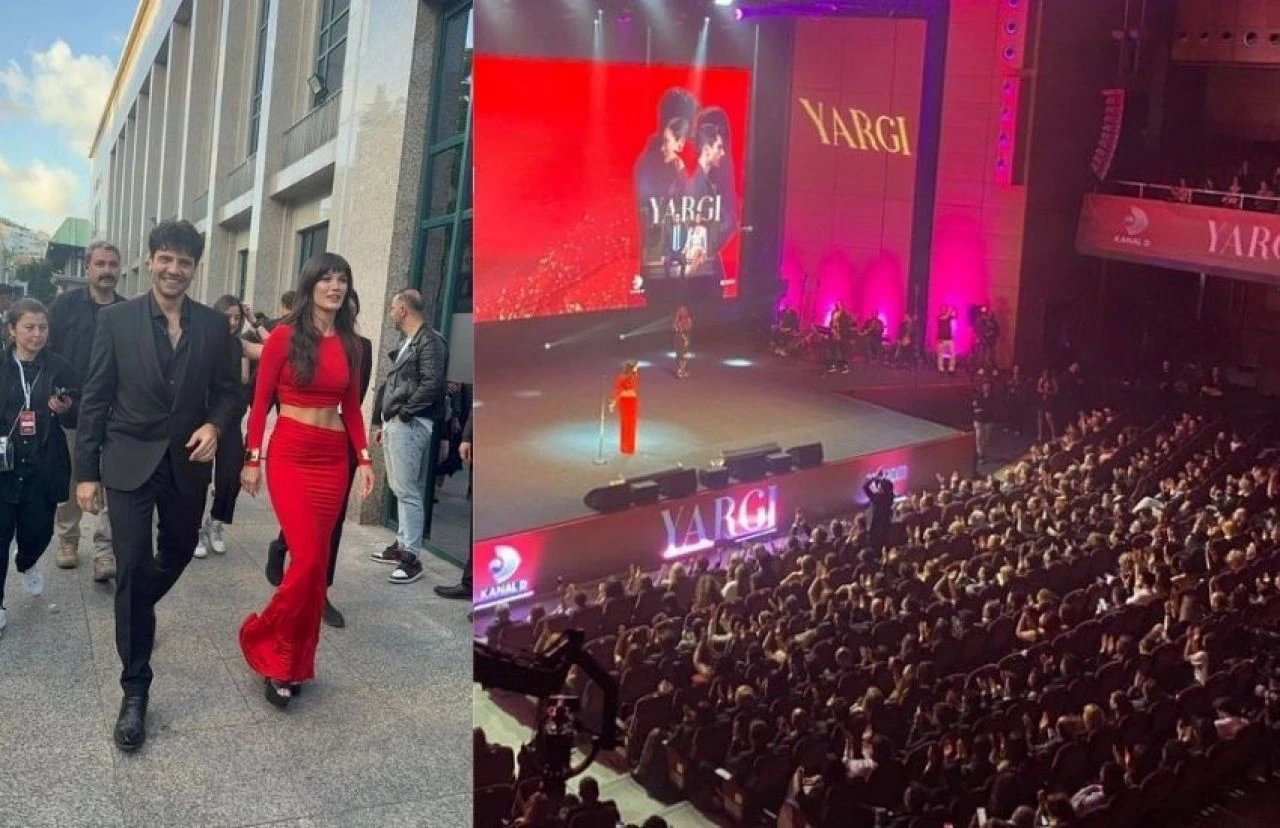 Yargı'nın finali için özel uçak indi!