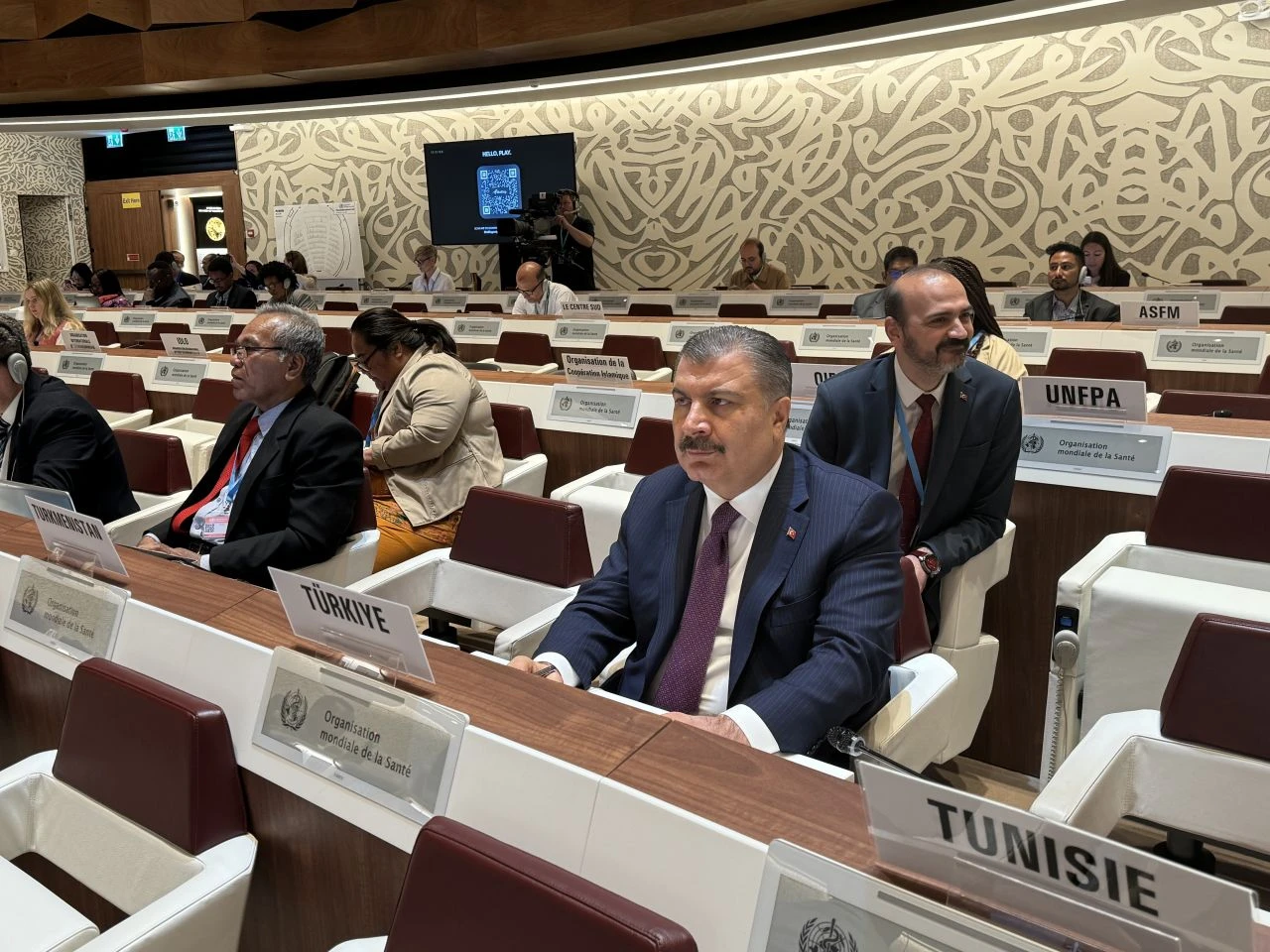 Bakan Koca'dan Cenevre'de Gazze çıkışı: "Dünya insan hakları söylemiyle düş gördü!"