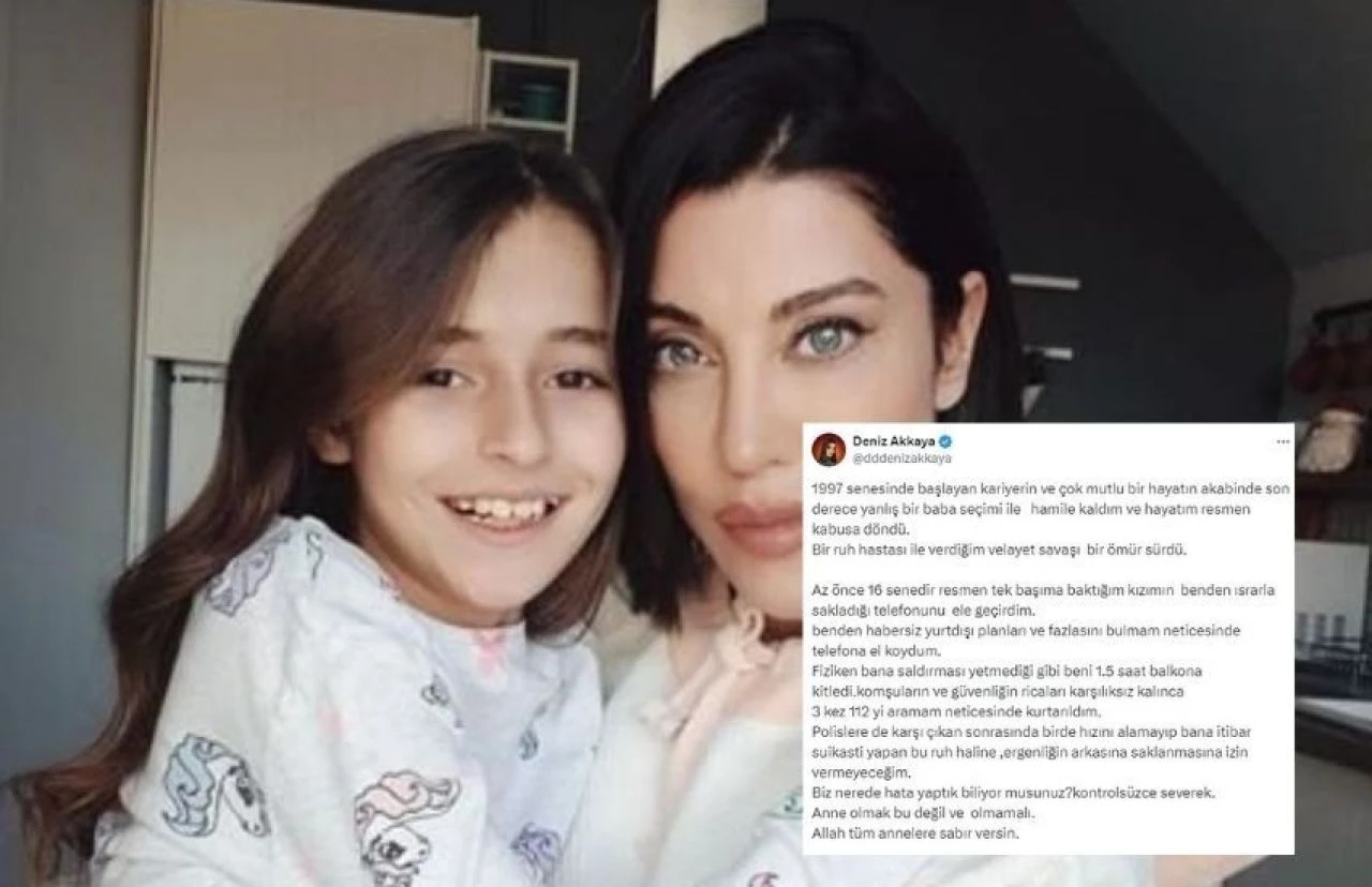 Deniz Akkaya'dan kızıyla ilgili gündem olacak sözler: Beni dövdü
