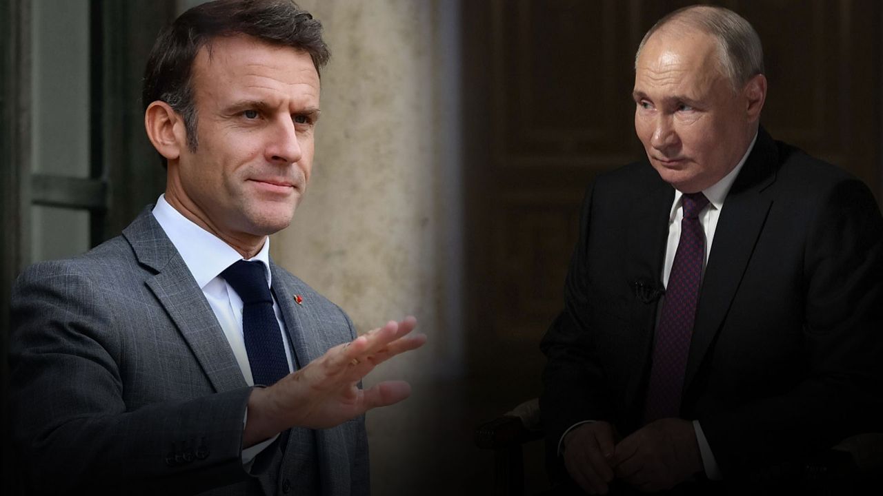 Macron&#039;dan Putin&#039;i çıldırtacak yeni açıklamalar: Ukrayna, Rusya&#039;daki hedefleri vurabilmeli