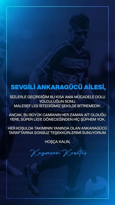 Ankaragücü'ne veda eden Kazımcan Karataş Galatasaray'a döndü - 1. Resim