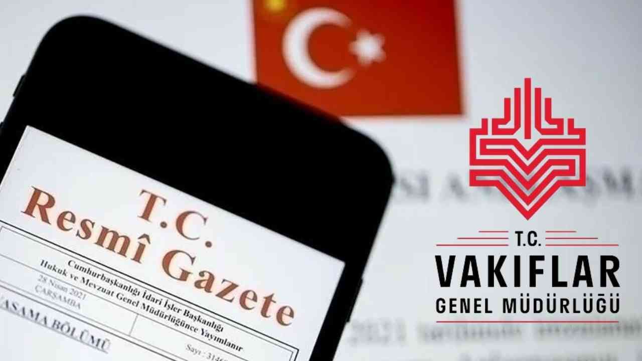 Beklenen haber geldi! Vakıflar Genel Müdürlüğü 122 sözleşmeli personel alacak