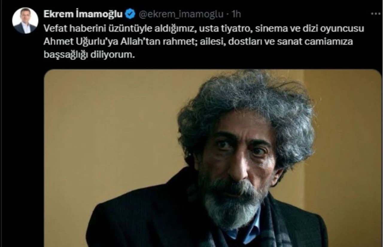 CHP'li siyasetçilerden Ahmet Uğurlu için başsağlığı mesajı - 1. Resim