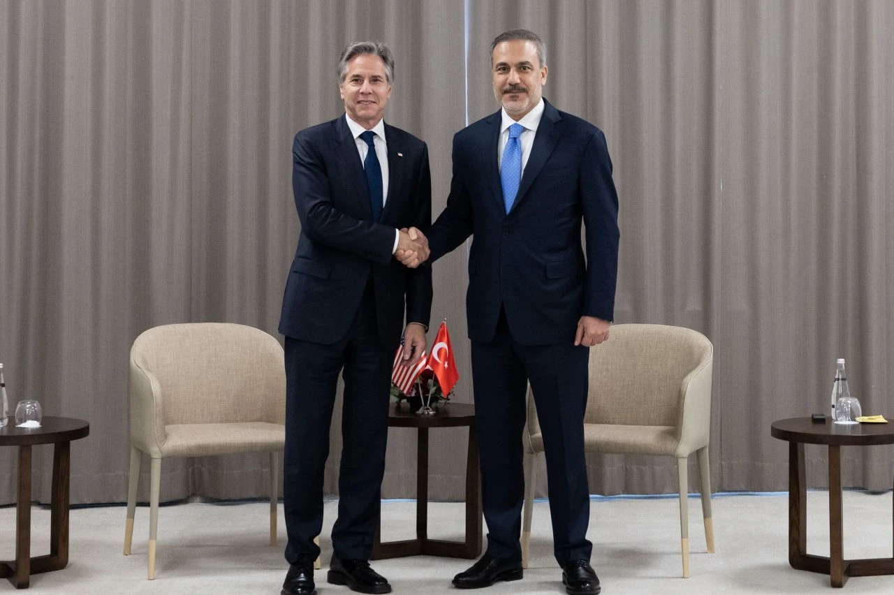 Dışişleri Bakanı Hakan Fidan ABD Dışişleri Bakanı Antony Blinken ile görüştü