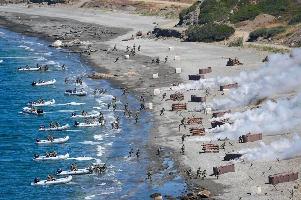 Erdoğan'dan EFES-2024 Tatbikatı'nda net mesaj: Teröristan kurulmasına izin vermeyeceğiz!