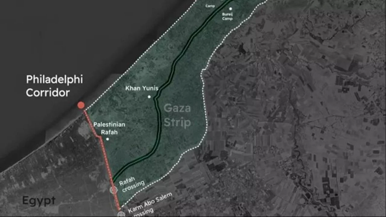 İsrail Philadelphia Koridoru'nda kontrol sağladı, Gazze'nin tüm kara sınırları ele geçirildi - 1. Resim
