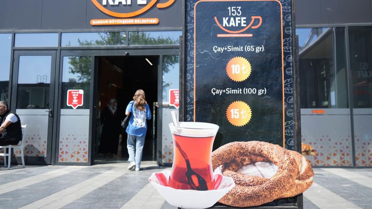 Çay ve simit 10 TL! Büyükşehir Belediyesinden sudan ucuz hizmet