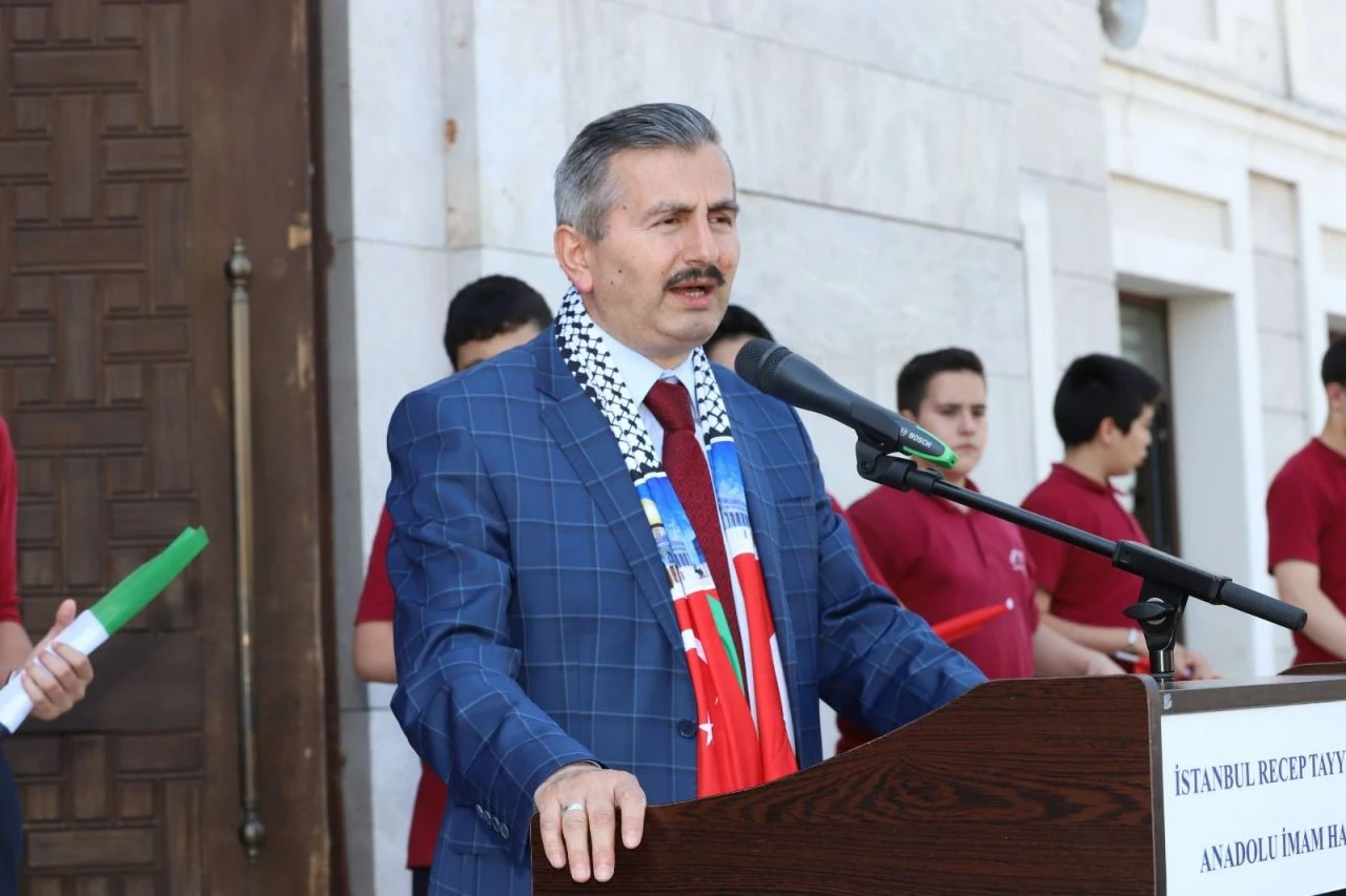 İmam hatip öğrencilerinden Kudüs bildirisi: Selahaddin Eyyubi’nin ruhuyla geleceğiz - 2. Resim