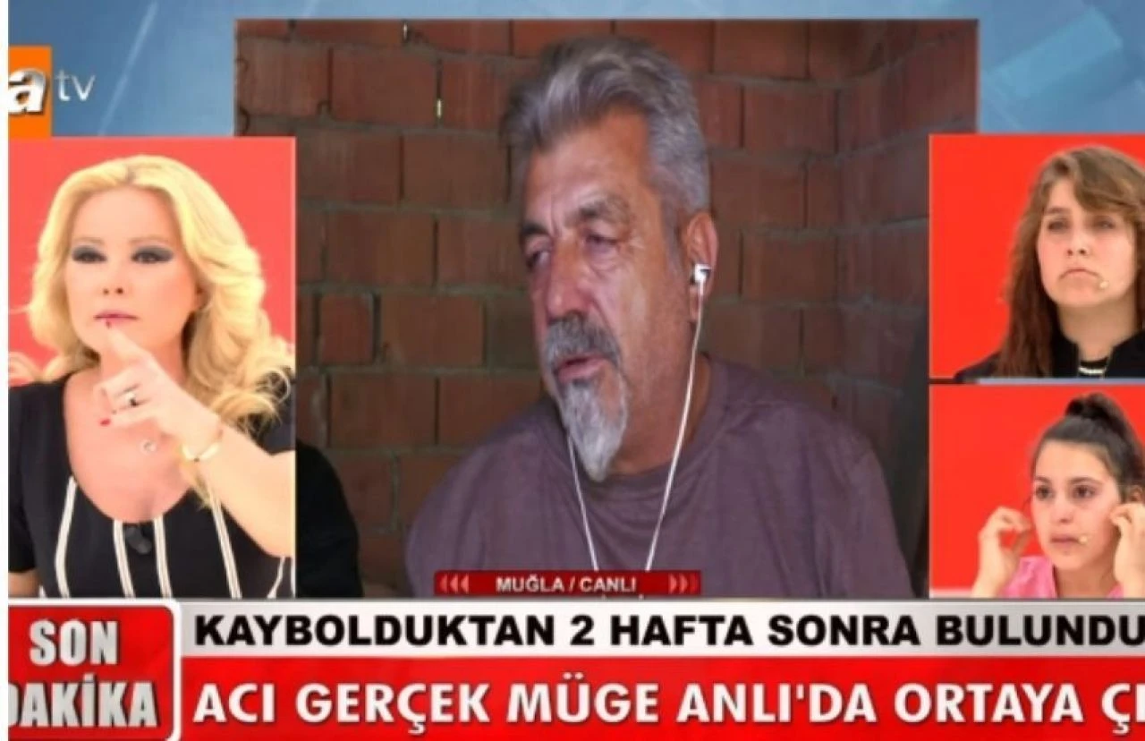 Müge Anlı küplere bindi! Stüdyoya gelen üvey babaya ateş püskürdü