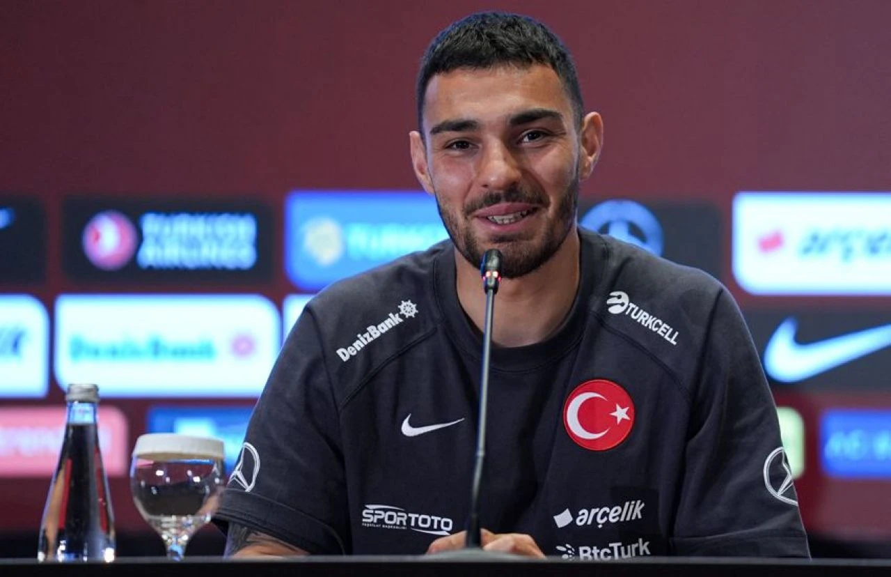 Kaan Ayhan ve Ferdi Kadıoğlu, EURO 2024 öncesi açıklamalarda bulundu - 1. Resim