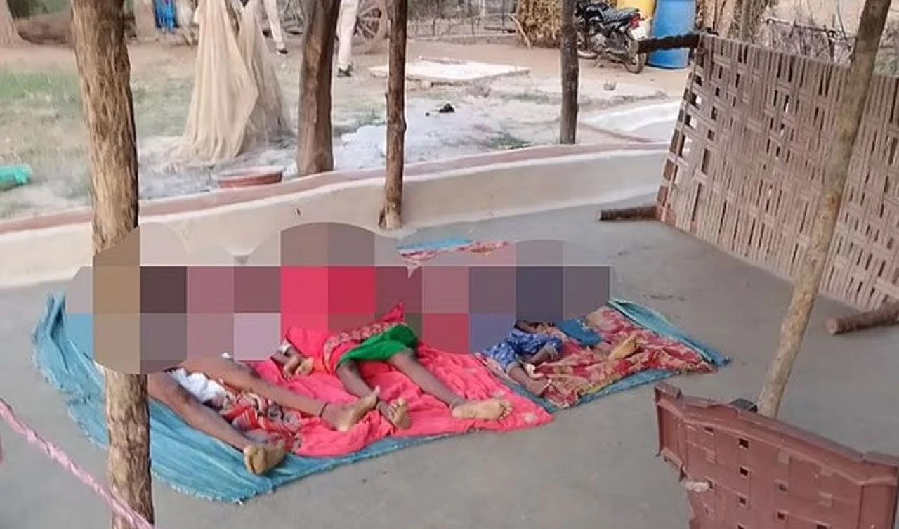 Ailesinden 8 kişiyi baltayla katletti! 10 yaşındaki yaralı çocuk olası cinayetleri durdurdu - 1. Resim