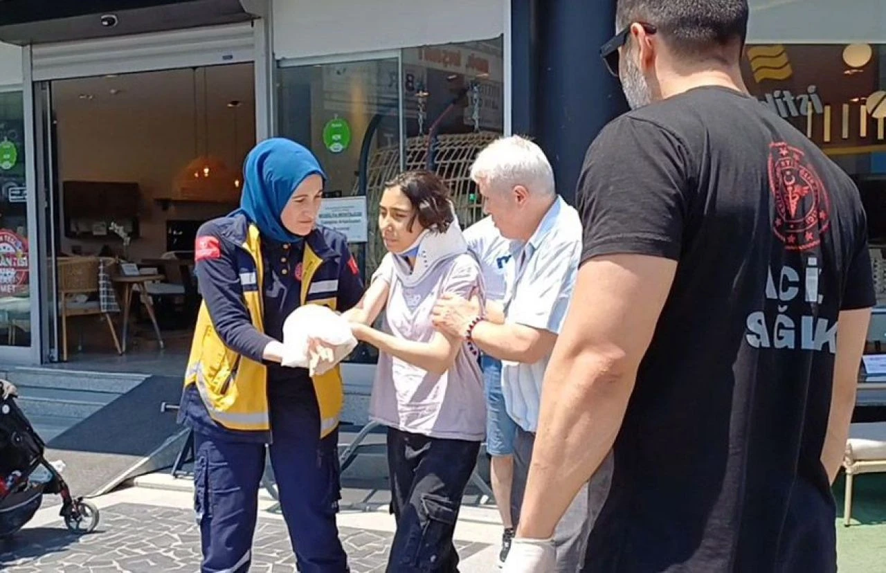 LGS sınavından çıkan öğrenci kazada yaralandı - 1. Resim