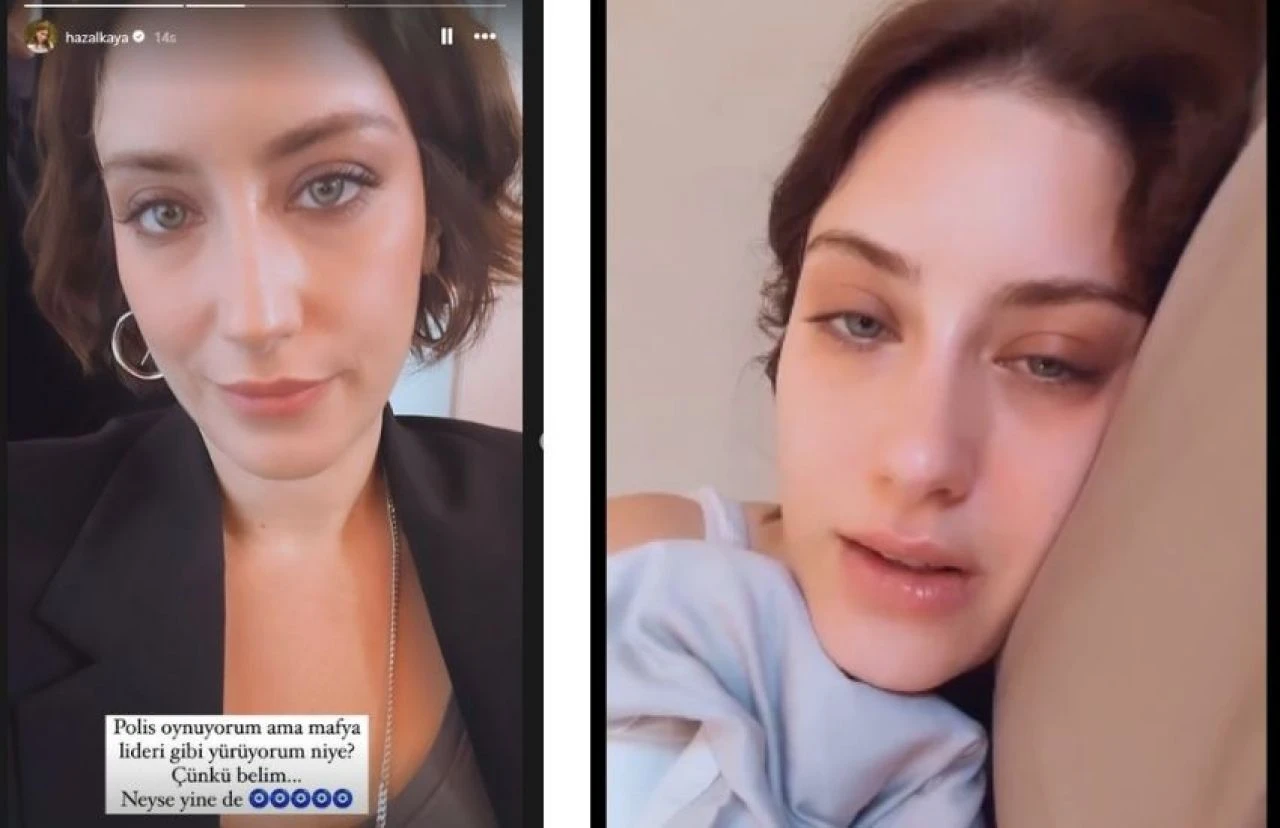 Hazal Kaya'nın zor anları! 'Geçmiş olsun' mesajı yağdı