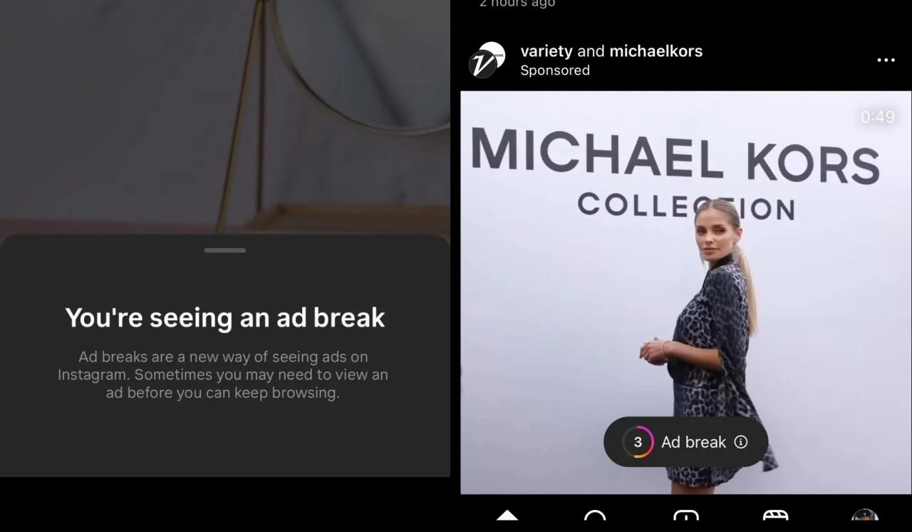 Instagram saç baş yoldurtacak özelliği test ediyor: Geçilemeyen reklamlar! - 1. Resim