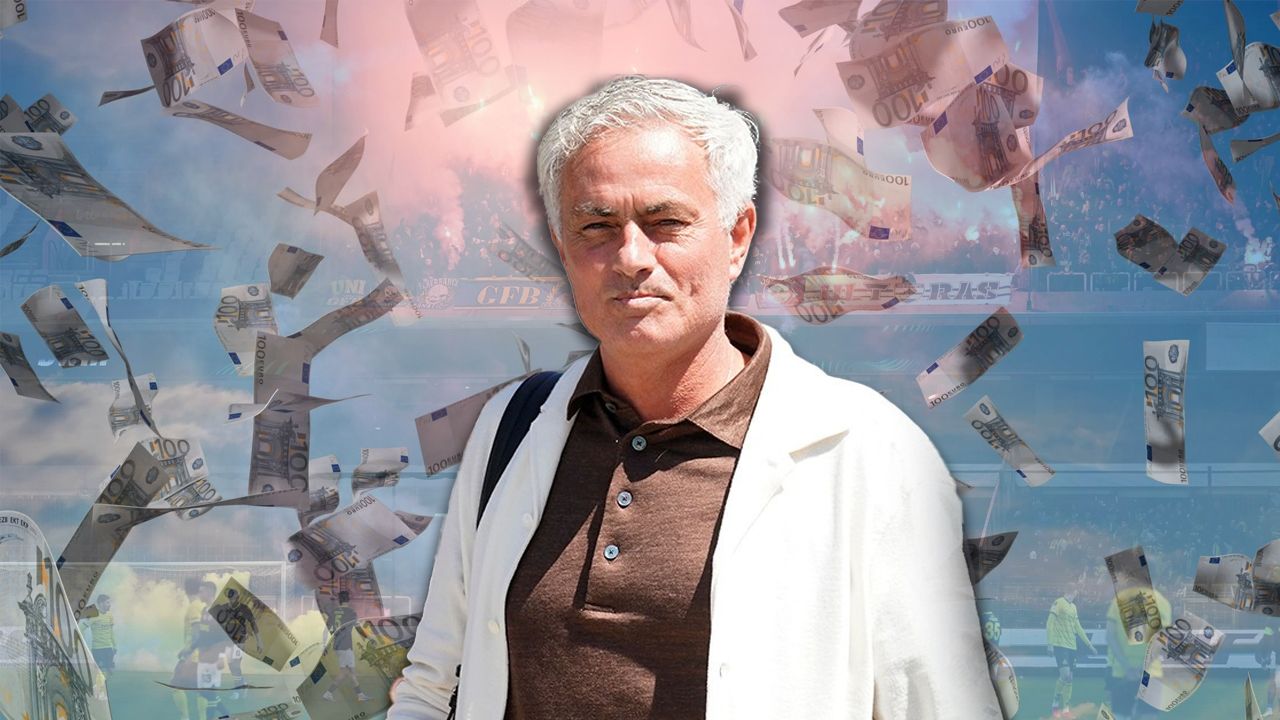 Mourinho&#039;nun maaşı belli oldu! Fenerbahçe kesenin ağzını yırttı